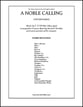 A Noble Calling Concert Band sheet music cover